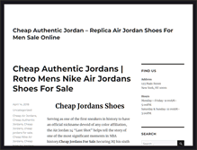 Tablet Screenshot of cheap-jordansonline.com